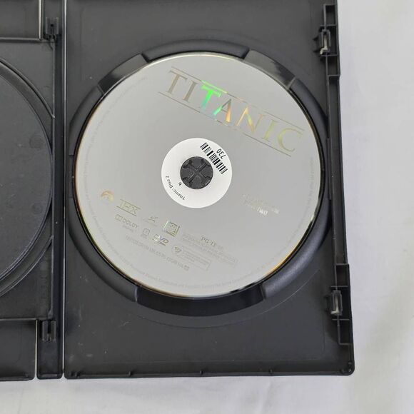 Titanic DVD James Cameron Leonardo DiCaprio Kate Winslet - Picture 3 of 4